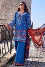 Load image into Gallery viewer, ZAINAB CHOTTANI | TAHRA LAWN | RUSTIC GLAM - B Blue Dress with fine Embroidered lawn Fabric. LebaasOnline has Zainab Chottani Pret MARIA B PAKISTANI CLOTHES ONLINE &amp; ASIAN DRESSES UK for Online Shopping Worldwide, delivering to the UK, Germany, Birmingham and USA selling PAKISTANI WEDDING DRESSES &amp; Bridal Suits