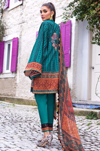 ZAINAB CHOTTANI | TAHRA LAWN | EMERALD ELEGANCE - A Green Dress with fine Embroidered lawn Fabric. LebaasOnline has Zainab Chottani Pret, MARIA B Pakistani Party Wear & PAKISTANI DESIGNER BRANDS for Online Shopping Worldwide, delivering to the UK, Germany, Birmingham and USA selling Pakistani Designer Wedding & Bridal Suits