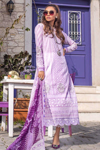 ZAINAB CHOTTANI | TAHRA LAWN | SUMMER FIZZ - B Purple Dress with fine Embroidered lawn Fabric. LebaasOnline has Zainab Chottani Pret MARIA B PAKISTANI CLOTHES ONLINE & ASIAN DRESSES UK for Online Shopping Worldwide, delivering to the UK, Germany, Birmingham and USA selling PAKISTANI WEDDING DRESSES & Bridal Suits
