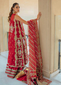  CRIMSON | WEDDING COLLECTION '21 | SHEESHAY HAZARON | SCARLET RED Bridal dress is exclusively available @lebaasonline. The PAKISTANI BRIDAL DRESSES ONLINE USA is available in MARIA B, QALAMKAR WEDDING DRESSES UK and can be customized for Wedding outfits. The INDIAN WEDDING DRESSES ONLINE UK have fine embroidery on it. 