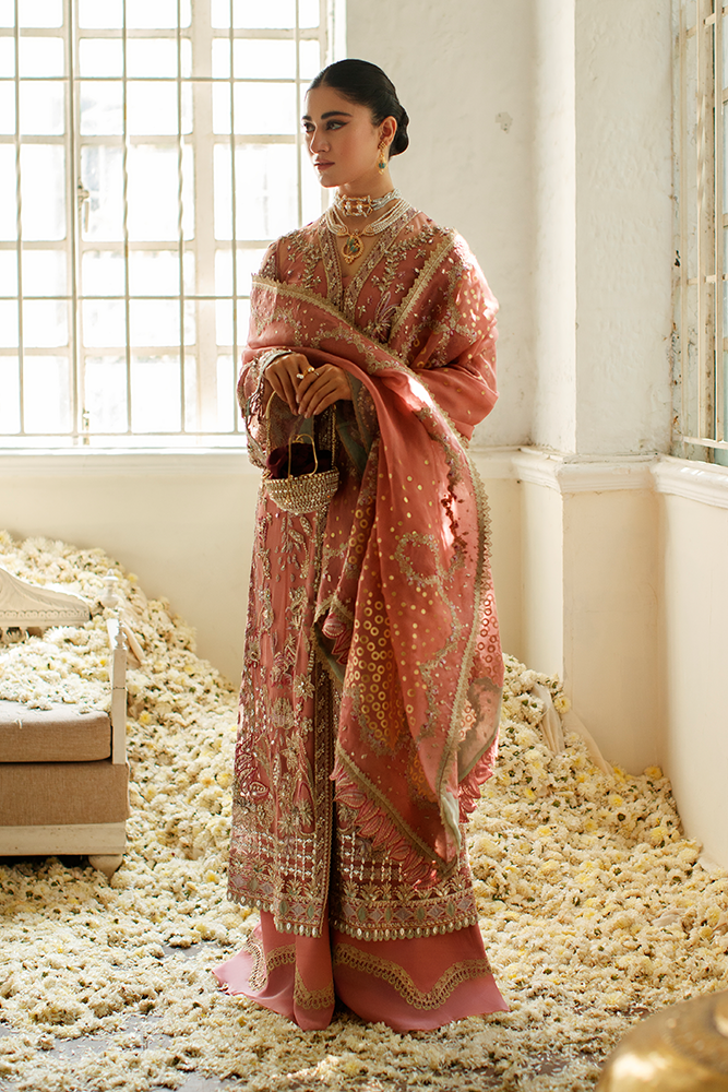  SUFFUSE | FREESHIA FESTIVE '22 | ZAREEN Peach color dress is exclusively available @lebaasonline. We are largest stockists of Suffuse Freeshia Wedding dresses online UK, Mara B Bridal Dresses online USA with stitching done. The Pakistani designer dresses are available at our Pakistani boutique in France, Germany!