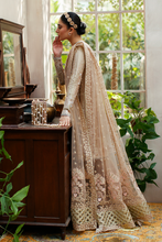 Load image into Gallery viewer,  SUFFUSE | FREESHIA FESTIVE &#39;22 | INARA Golden color dress is exclusively available @lebaasonline. We are largest stockists of Suffuse Freeshia Wedding dresses online USA Mara B Bridal Dresses online UK with stitching done The Pakistani designer dresses are available at our Pakistani boutique dresses in France, Germany