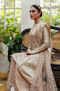  SUFFUSE | FREESHIA FESTIVE '22 | INARA Golden color dress is exclusively available @lebaasonline. We are largest stockists of Suffuse Freeshia Wedding dresses online USA Mara B Bridal Dresses online UK with stitching done The Pakistani designer dresses are available at our Pakistani boutique dresses in France, Germany