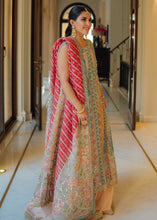 Load image into Gallery viewer,  CRIMSON | WEDDING COLLECTION &#39;21 | SHEESHAY HAZARON | ROSE Peach Bridal dress is exclusively available @lebaasonline. The PAKISTANI WEDDING DRESSES ONLINE UK is available in MARIA B, SHADMANI WEDDING DRESSES USA and can be customized for Wedding outfits. The INDIAN BRIDAL DRESSES ONLINE USA have fine embroidery on it.