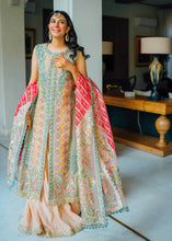Load image into Gallery viewer,  CRIMSON | WEDDING COLLECTION &#39;21 | SHEESHAY HAZARON | ROSE Peach Bridal dress is exclusively available @lebaasonline. The PAKISTANI WEDDING DRESSES ONLINE UK is available in MARIA B, SHADMANI WEDDING DRESSES USA and can be customized for Wedding outfits. The INDIAN BRIDAL DRESSES ONLINE USA have fine embroidery on it.
