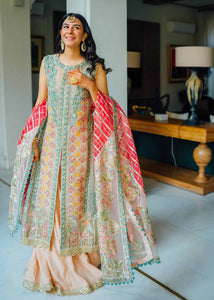  CRIMSON | WEDDING COLLECTION '21 | SHEESHAY HAZARON | ROSE Peach Bridal dress is exclusively available @lebaasonline. The PAKISTANI WEDDING DRESSES ONLINE UK is available in MARIA B, SHADMANI WEDDING DRESSES USA and can be customized for Wedding outfits. The INDIAN BRIDAL DRESSES ONLINE USA have fine embroidery on it.