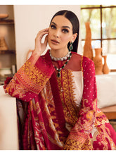 Load image into Gallery viewer, GULAAL LUXURY LAWN VOL II | SABINAH MAROON Lawn is exclusively available @lebasonline. We have express shipping of Pakistani Wedding dresses 2022 of Maria B Lawn 2022, Gulaal lawn 2022. The Pakistani Suits UK is available in customized at doorstep in UK, USA, Germany, France, Belgium from lebaasonline in SALE price!