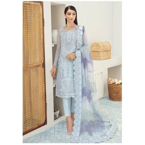 GULAAL | PREMIUM EMBROIDERED CHIFFON 21 | ASHK Blue Pakistani Designer dress @lebaasonline. The Indian Bridal dresses online USA can be customized at our place. We have various brands such as Maria B, Gulaal for Indian Wedding dresses online USA. Get Latest wedding collection '21 in USA, UK, France at Lebaasonline!