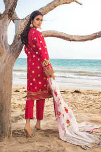 Shop Gul Ahmed FE-12219 | ZUBAIDAH Red dress in UK, USA, Canada, Australia Worldwide at Lebaasonline Online Boutique. We have latest collections of Gul Ahmed Pakistani Designer Clothes UK in Unstitched 3 pc suits, stitched, ready to wear and made to order for every Pakistani fashion loving Women in UK Buy at Discount