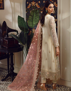 Buy EMAAN ADEEL | BELLE ROBE | VOL 2 | BL-01 Golden @LebaasOnline Net Embroidered had mirror work, New Indian & Pakistani Designer Partywear Suits at our DESIGNER BOUTIQUE UK is available with us. INDIAN BRIDAL DRESSES ONLINE USA can be easily customized for evening/party wear. Get PAKISTANI DESIGNER DRESSES in USA