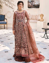 Load image into Gallery viewer, Shop EMAAN ADEEL 2023 | ESH-01 at @lebaasonline Net Embroidered hand mirror work, New Indian Wedding dresses online USA &amp; Pakistani Designer Partywear Suits in the UK and USA at LebaasOnline. Browse new EMAAN ADEEL - MAHERMAH 2023 Sea Green Pakistani Dress &amp; Nikah dresses SALE at LebaasOnline.