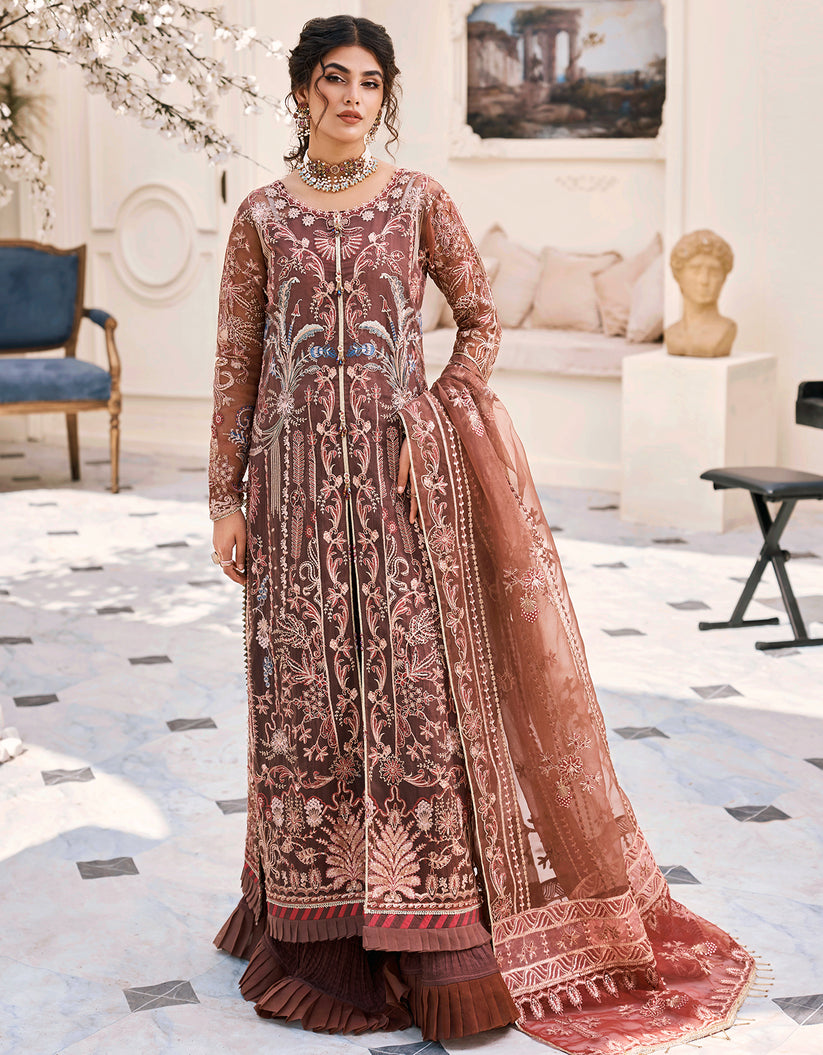 Shop EMAAN ADEEL 2023 | ESH-01 at @lebaasonline Net Embroidered hand mirror work, New Indian Wedding dresses online USA & Pakistani Designer Partywear Suits in the UK and USA at LebaasOnline. Browse new EMAAN ADEEL - MAHERMAH 2023 Sea Green Pakistani Dress & Nikah dresses SALE at LebaasOnline.