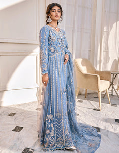 Shop EMAAN ADEEL 2023 | ESH-10 at @lebaasonline Net Embroidered hand mirror work, New Indian Wedding dresses online USA & Pakistani Designer Partywear Suits in the UK and USA at LebaasOnline. Browse new EMAAN ADEEL - MAHERMAH 2023 Sea Green Pakistani Dress & Nikah dresses SALE at LebaasOnline.