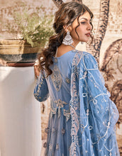 Load image into Gallery viewer, Shop EMAAN ADEEL 2023 | ESH-10 at @lebaasonline Net Embroidered hand mirror work, New Indian Wedding dresses online USA &amp; Pakistani Designer Partywear Suits in the UK and USA at LebaasOnline. Browse new EMAAN ADEEL - MAHERMAH 2023 Sea Green Pakistani Dress &amp; Nikah dresses SALE at LebaasOnline.