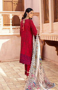 Buy ALZOHAIB | AZ-FESTIVE HUES' PREMIUM COLLECTION'2021 Red Dress at Lebaasonline Pakistani Clothes @ best price- SALE ! Shop PAKISTANI DRESS, MARIA B MPRINT STITCHED, IMROZIA, Pakistani Clothes Online UK for Wedding, Evening, Party & Bridal Wear. Indian &  by ALZOHAIB in the UK & USA at LebaasOnline.