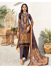 Load image into Gallery viewer, Buy Gulaal Luxury Lawn 202 | Julianne Brown Dress from Lebaasonline Pakistani Clothes Stockist in the UK @ best price- SALE Shop Gulaal Lawn 2022, Maria B Lawn 2022 Summer Suit, Pakistani Clothes Online UK for Wedding, Bridal Wear Indian &amp; Pakistani Summer Dresses by Gulaal in the UK &amp; USA at LebaasOnline