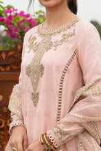 Load image into Gallery viewer, QALAMKAR | FORMALS 2022 | MEHEK Pink Pakistani designer suits online available @lebasonline. We are the largest stockists of Maria B, Qalamkar Q line 2022 collection. The Asian outfits UK for Wedding can be customized in Gharara suits. Express shipping is available in UK, USA, France, Belgium for Maria B Sale