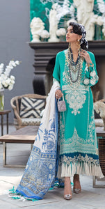 Buy Sana Safinaz Luxury Lawn 2021 | 10A Blue Pakistani Lawn Suits at exclusive prices online The various Women's ASIAN WEDDING DRESSES are in trend these days in Asian clothes Sana Safinaz Luxury Lawn 2021 PAKISTANI LAWN SUITS  MARIA B M PRINT 2021 Readymade are easily available on our official website Lebaasonline