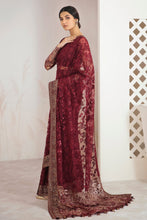 Load image into Gallery viewer, Buy Jazmin CHERRY ROSE A Maroon Pakistani Clothes For Women at Our Online Pakistani Designer Boutique UK, Indian &amp; Pakistani Wedding dresses online UK, Asian Clothes UK Jazmin Suits USA, Baroque Chiffon Collection 2022 &amp; Eid Collection Outfits in USA on express shipping available at our Online store Lebaasonline