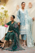 Load image into Gallery viewer, Buy BAROQUE | SWISS VOILE&#39;23 EMBROIDERED LAWN Suits available in Next day shipping @Lebaasonline. We are the Largest Baroque Designer Suits in London UK with shipping worldwide including UK, Canada, Norway, USA. The Pakistani Wedding Chiffon Suits USA can be customized. Buy Baroque Suits online in Germany on SALE!