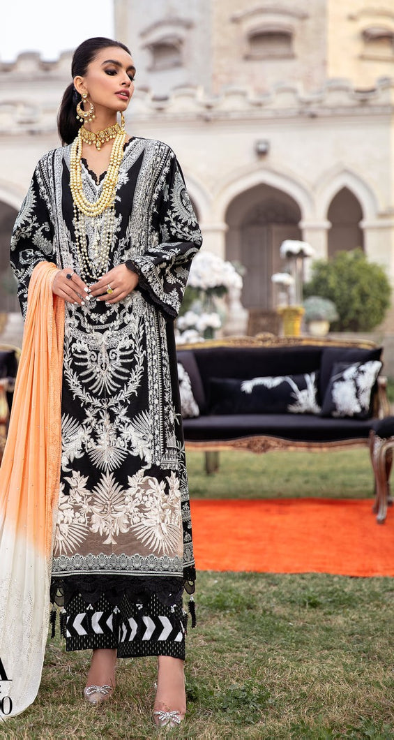 Buy Sana Safinaz Luxury Lawn 2021 | 14A Black Pakistani Lawn Suits at exclusive prices online The various Women's PARTY WEAR DRESSES 2020 PAKISTANI are in trend these days in Asian clothes Sana Safinaz Luxury Lawn 2021 PAKISTANI SUITS UK LAWN MARIA B Readymade are easily available on our official website Lebaasonline