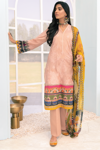 Buy Iznik Guzel Lawn 2021 | ELMAS-GL-02 Peach Dress at exclusive rates Buy unstitched or customized dresses of IZNIK LUXURY LAWN 2021, MARIA B M PRINT  IMROZIA UNSTITCHED PAKISTANI DRESSES IN UK, Party wear and PAKISTANI BOUTIQUE DRESS ASIAN PARTY WEAR Dresses can be available easily at USA & UK at best price in Sale!