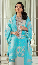 Load image into Gallery viewer, Buy Sana Safinaz Luxury Lawn 2021 | 15B Blue Pakistani Lawn Suits at exclusive prices online The various Women&#39;s mehndi outfit are in trend these days in Asian clothes Sana Safinaz Luxury Lawn 2021 PAKISTANI BOUTIQUE MARIA B Readymade PAKISTANI DESIGNER CLOTHES are easily available on our official website Lebaasonline