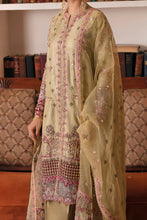 Load image into Gallery viewer, QALAMKAR | FORMALS 2022 | ZENIA Beige Pakistani designer suits online available @lebasonline. We are the largest stockists of Maria B, Qalamkar Q line 2022 collection. The Asian outfits UK for Wedding can be customized in Gharara suits. Express shipping is available in UK, USA, France, Belgium for Maria B Sale