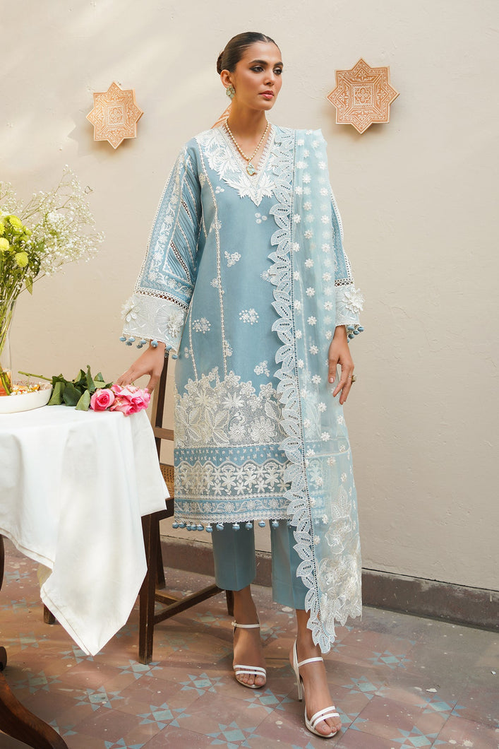 Buy BAROQUE | SWISS VOILE'23 EMBROIDERED LAWN Suits available in Next day shipping @Lebaasonline. We are the Largest Baroque Designer Suits in London UK with shipping worldwide including UK, Canada, Norway, USA. The Pakistani Wedding Chiffon Suits USA can be customized. Buy Baroque Suits online in Germany on SALE!