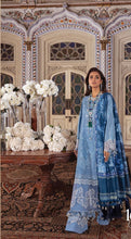 Load image into Gallery viewer, Buy Sana Safinaz Luxury Lawn 2021 | 16A Blue Pakistani Lawn Suits at exclusive prices online The various Women&#39;s mehndi outfit are in trend these days in Asian Wedding clothes Sana Safinaz Luxury Lawn 2021, Maria M print Lawn UK, Readymade Pakistani Clothes UK are easily available on our official website Lebaasonline