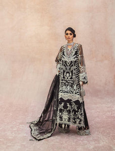 Buy  Nura - Luxury Festive 21 | 2 Black Chiffon festive Eid collection dresses from our official website. The Sana Safinaz 2021 Eid chiffon collection is trending these day Sana Safinaz 2021 Maria b Eid collection 2021 asim jofa 2021 all available in unstitched and customized Buy Eid dress from Lebaasonline in UK, USA