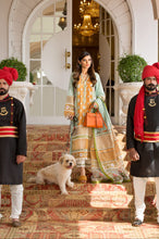 Load image into Gallery viewer, Buy Crimson Luxury Lawn By Saira Shakira | Color Me | Yellow Luxury Lawn for Eid dress from our official website We are the no. 1 stockists in the world for Crimson Luxury, Maria B Ready to wear. All Pakistani dresses customization and Ready to Wear dresses are easily available in Spain, UK, Austria from Lebaasonline