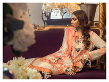 Load image into Gallery viewer, Buy SANA SAFINAZ | Muzlin Lawn 2021-03A ORANGE from Lebaasonline Pakistani Clothes Stockist in the UK @ best price- SALE ! Shop Eid Dress 2021, Maria B Lawn 2021 Summer Suits, New Pakistani Clothes Online UK for Eid, Party &amp; Bridal Wear. Indian &amp; Pakistani Summer Lawn Dresses by SANA SAFINAZ in UK &amp; USA at LebaasOnline