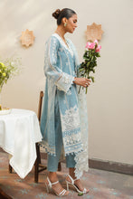 Load image into Gallery viewer, Buy BAROQUE | SWISS VOILE&#39;23 EMBROIDERED LAWN Suits available in Next day shipping @Lebaasonline. We are the Largest Baroque Designer Suits in London UK with shipping worldwide including UK, Canada, Norway, USA. The Pakistani Wedding Chiffon Suits USA can be customized. Buy Baroque Suits online in Germany on SALE!