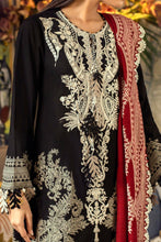 Load image into Gallery viewer,  SANA SAFINAZ | Muzlin Winter’21 Black Muzlin Collection of Sana Safinaz is exclusively available @lebaasonline The Pakistani designer dresses online USA available for party/evening wear with customization The Wedding dresses online UK for this wedding can be flaunt with Maria B collection in UK USA at lebaasonline