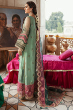 Load image into Gallery viewer, GISELE | SHAGUN WEDDING COLLECTION &#39;21 | MAHPARA Green dresses exclusively available @lebaasonline. Gisele Pakistani Designer Dresses in UK Online, Maria B is available with us. Buy Gisele Clothing Pakistan for Pakistani Bridal Outfit look. The dresses can be customized in UK, USA, France at Lebaasonline
