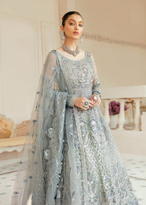 Buy Akbar Aslam Wedding Formal Collection 2021 BALI Silver Dress at amazing prices. Buy republic womenswear, casual wear, Maria b lawn 2021 luxury original dresses, fully stitched at UK & USA with extremely fine embroidery, Evening Party wear, Gulal Wedding collection from LebaasOnline - PAKISTANI Clothes SALE’ 21