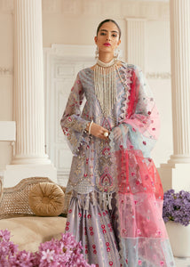 Buy Akbar Aslam Wedding Formal Collection 2021 AMALFI Lavender Dress at amazing prices. Buy Wedding collection, casual wear, Maria b M Print luxury original dresses, fully stitched at UK & USA with extremely fine embroidery, Evening Party wear, Gulal Wedding collection from LebaasOnline - PAKISTANI Clothes SALE’ 21