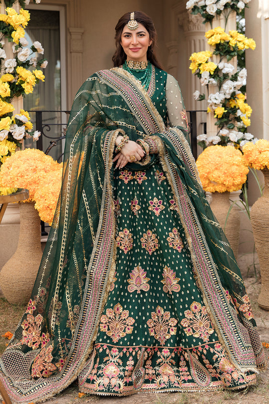 Buy AFROZEH | SHEHNAI WEDDING FORMALS'22 | SHIRIN Available For Next Day Dispatch in Size Medium Modern Printed embroidery dresses on lawn & luxury cotton designer printed fabric created by Khadija Shah from Pakistan & for SALE in the UK, USA, Malaysia, London. Book now ready to wear Medium sizes or customise.