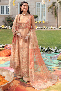Buy AFROZEH | SHEHNAI WEDDING FORMALS'22 | JAHANARA Available For Next Day Dispatch in Size Medium Modern Printed embroidery dresses on lawn & luxury cotton designer printed fabric created by Khadija Shah from Pakistan & for SALE in the UK, USA, Malaysia, London. Book now ready to wear Medium sizes or customise.