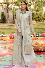 Load image into Gallery viewer, Buy AFROZEH | SHEHNAI WEDDING FORMALS&#39;22 | FAKHAR UN NISA Available For Next Day Dispatch in Size Medium Modern Printed embroidery dresses on lawn &amp; luxury cotton designer printed fabric created by Khadija Shah from Pakistan &amp; for SALE in the UK, USA, Malaysia, London. Book now ready to wear Medium sizes or customise.