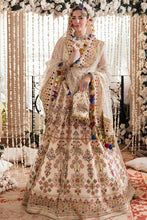 Load image into Gallery viewer, Buy AFROZEH | SHEHNAI WEDDING FORMALS&#39;22 | SHADMEHR Available For Next Day Dispatch in Size Medium Modern Printed embroidery dresses on lawn &amp; luxury cotton designer printed fabric created by Khadija Shah from Pakistan &amp; for SALE in the UK, USA, Malaysia, London. Book now ready to wear Medium sizes or customise.