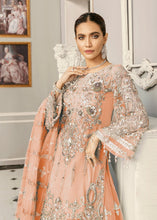 Load image into Gallery viewer, Buy Akbar Aslam Wedding Formal Collection 2021 PHLOX A2 Peach Dress at amazing prices. Buy republic womenswear, casual wear, Maria b lawn 2021 luxury original dresses, fully stitched at UK &amp; USA with extremely fine embroidery, Evening Party wear, Gulal Wedding collection from LebaasOnline - PAKISTANI Clothes SALE’ 21