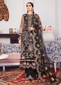 AFROZEH LA FUCHSIA COLLECTION '21 | COCKTAIL-07 Black Luxury Chiffon Collection from our official website This wedding flaunt with beautiful masterpiece of Afrozeh La Fuchsia Collection. We, the largest stockists of Afrozeh La Fuchsia Maria B Get unstitched and customized pakistani dress in UK, USA from Lebaasonline