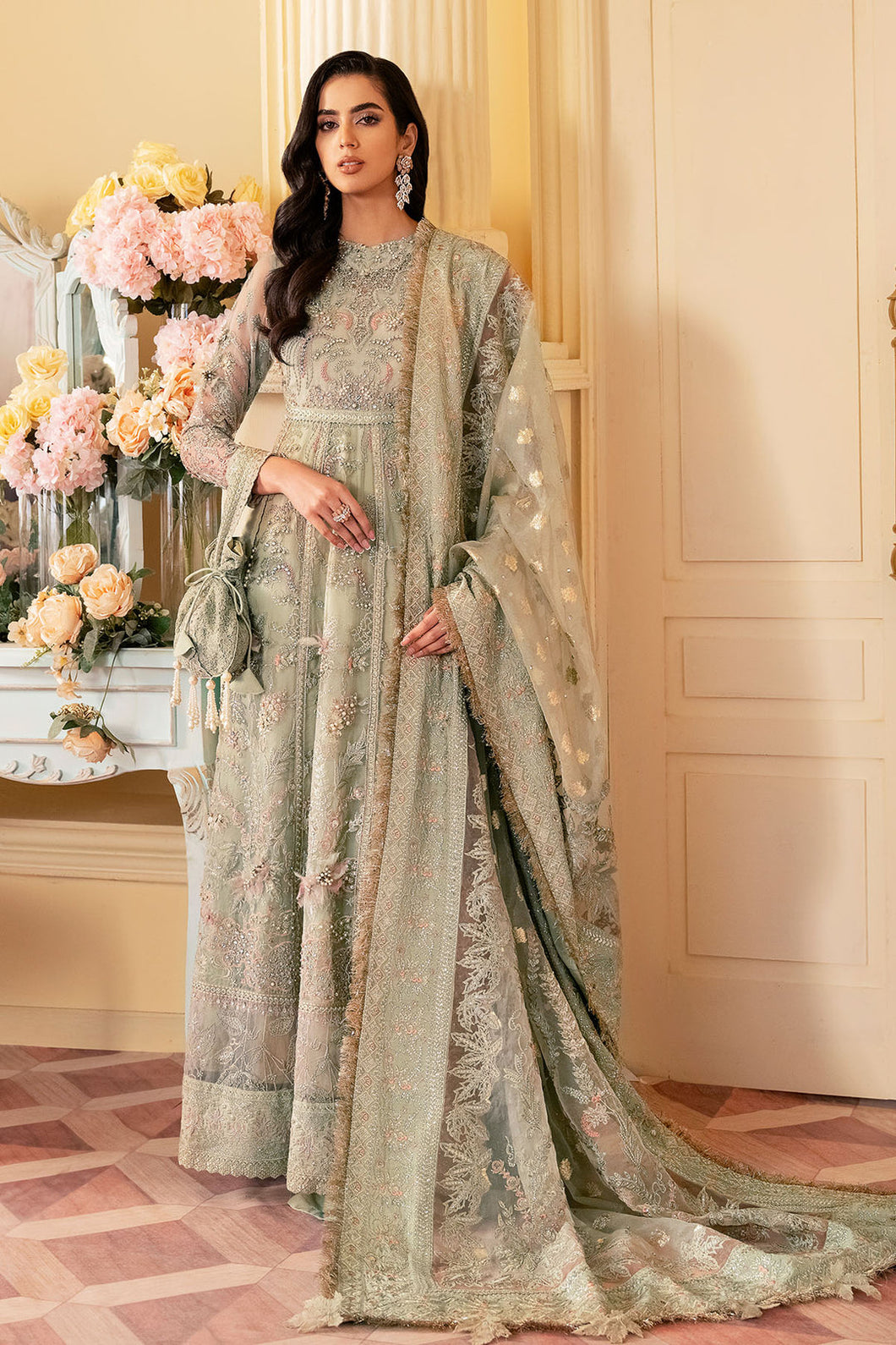 NUREH LUXURY FORMALS '23 | THE ROYAL PALACE exclusive collection of Nureh WEDDING COLLECTION 2023 from our website. We have various PAKISTANI DRESSES ONLINE IN UK, NUREH LUXURY FORMALS '23. Get your unstitched or customized PAKISATNI BOUTIQUE IN UK, USA, FRACE , QATAR, DUBAI from Lebaasonline at SALE!
