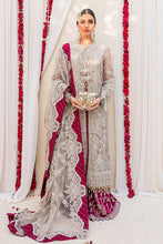 Load image into Gallery viewer, NUREH LUXURY FORMALS &#39;23 | THE ROYAL PALACE exclusive collection of Nureh WEDDING COLLECTION 2023 from our website. We have various PAKISTANI DRESSES ONLINE IN UK, NUREH LUXURY FORMALS &#39;23. Get your unstitched or customized PAKISATNI BOUTIQUE IN UK, USA, FRACE , QATAR, DUBAI from Lebaasonline at SALE!