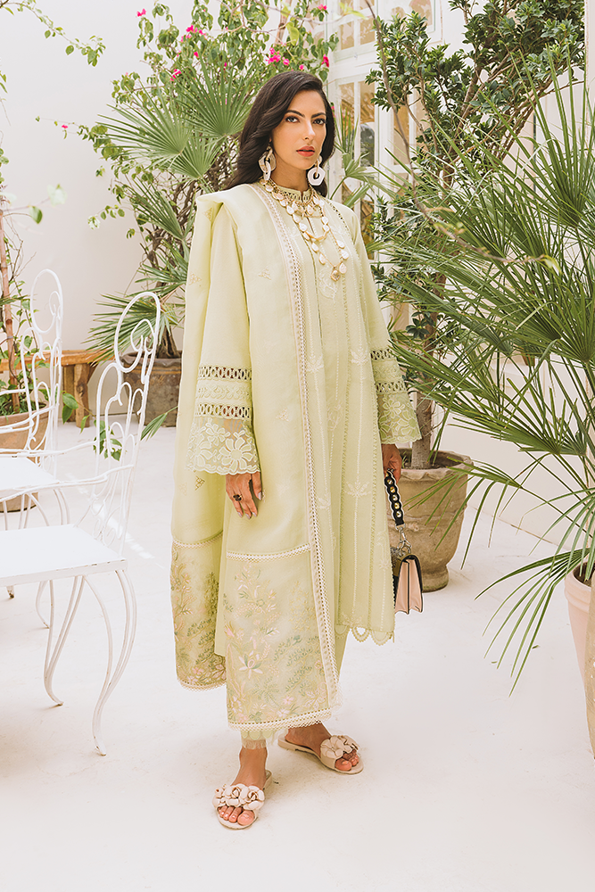 Buy Suffuse Pret '21 Vol II | Botanic Lime Green Dress of Pakistani designer collection We are the largest stockists of Pakistani brands such as Suffuse Maria b, Get Pakistani designer dresses in UK unstitched/customized for Party wear. The pakistani bridal dresses are available in UK, USA from lebaasonline