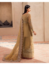 Load image into Gallery viewer, GULAAL | EID LUXURY FORMALS 2022 | Zohra Mehndi Chiffon Pakistani designer dress is available @lebaasonline. The Pakistani Wedding dresses of Maria B, Gulaal can be customized for Bridal/party wear. Get express shipping in UK, USA, France, Germany for Asian Outfits USA. Maria B Sale online can be availed here!!