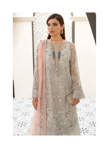 Buy GULAAL | Luxury Formals Eid Collection 2021 | Amelie | D-2 Grey dress from Lebaasonline in UK at best price- SALE ! Shop Now Gulal, Maria b, Asim Jofa bridal dress  for Wedding, Party & Bridal Wear. Get Pakistani Designer Dresses in UK Unstitched and Stitched Ready to Wear Embroidered by Gulaal in the UK & USA