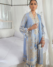 Load image into Gallery viewer, Kurnool Collection &#39;21 by Sana Safinaz - 2B Blue Dress is exclusively available on Lebasonline. We have various pakistani designer brands such as Sana Safinaz, Maria B, Asim Jofa readily available in unstitched/customized for Party wear, evening wear Get your pakistani designer dresses in UK, USA from Lebaasonline